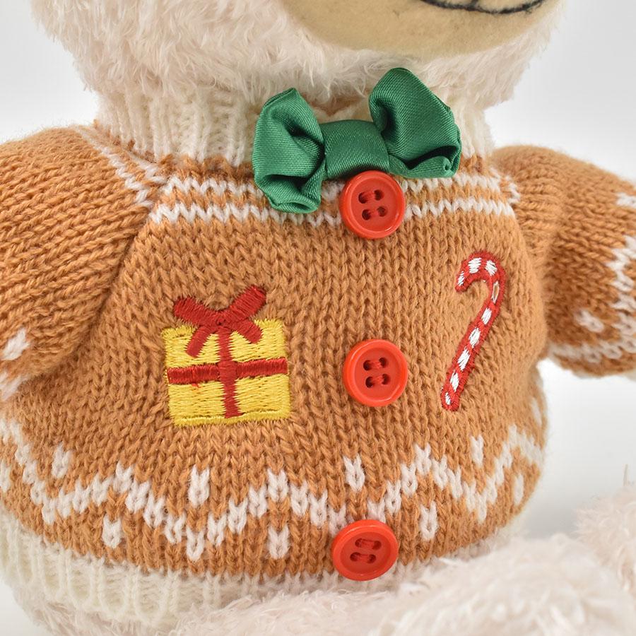 Bear Wear ぬいぐるみ 洋服 キャップ&セーター ジンジャーマン Bear Wear ぬいぐるみ 洋服 キャップ&セーター ジンジャーマン