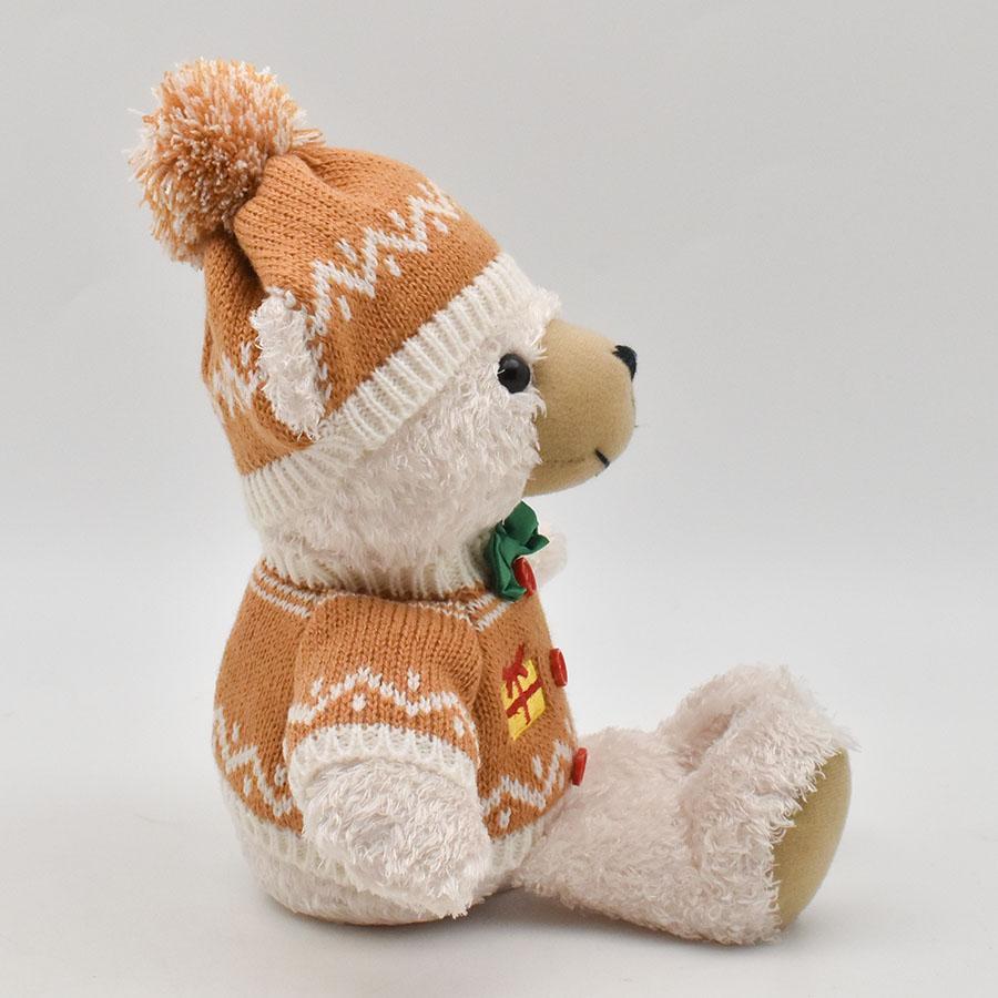 テディベア ハンドメイド 作家 ニット帽 楽天市場】【メール便対応】ミニニット帽 -001 帽子