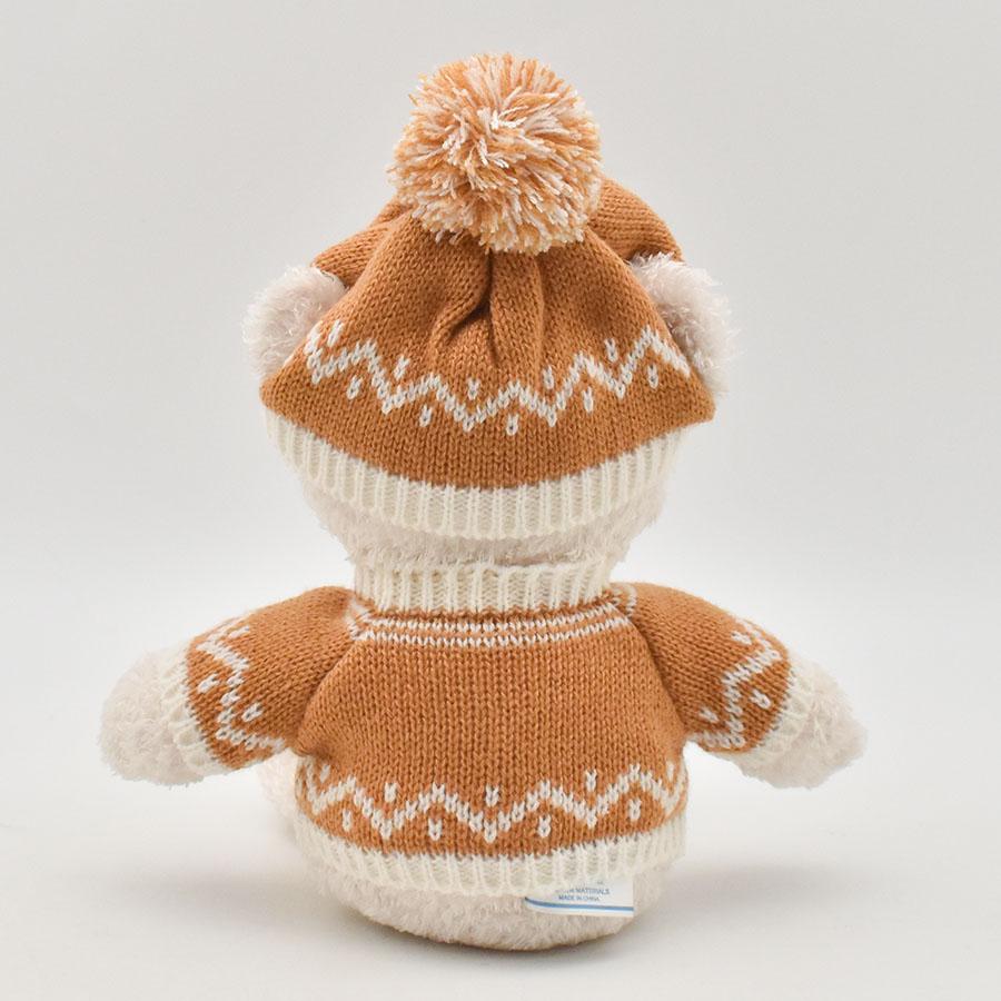 Bear Wear ぬいぐるみ 洋服 キャップ＆セーター ジンジャーマン