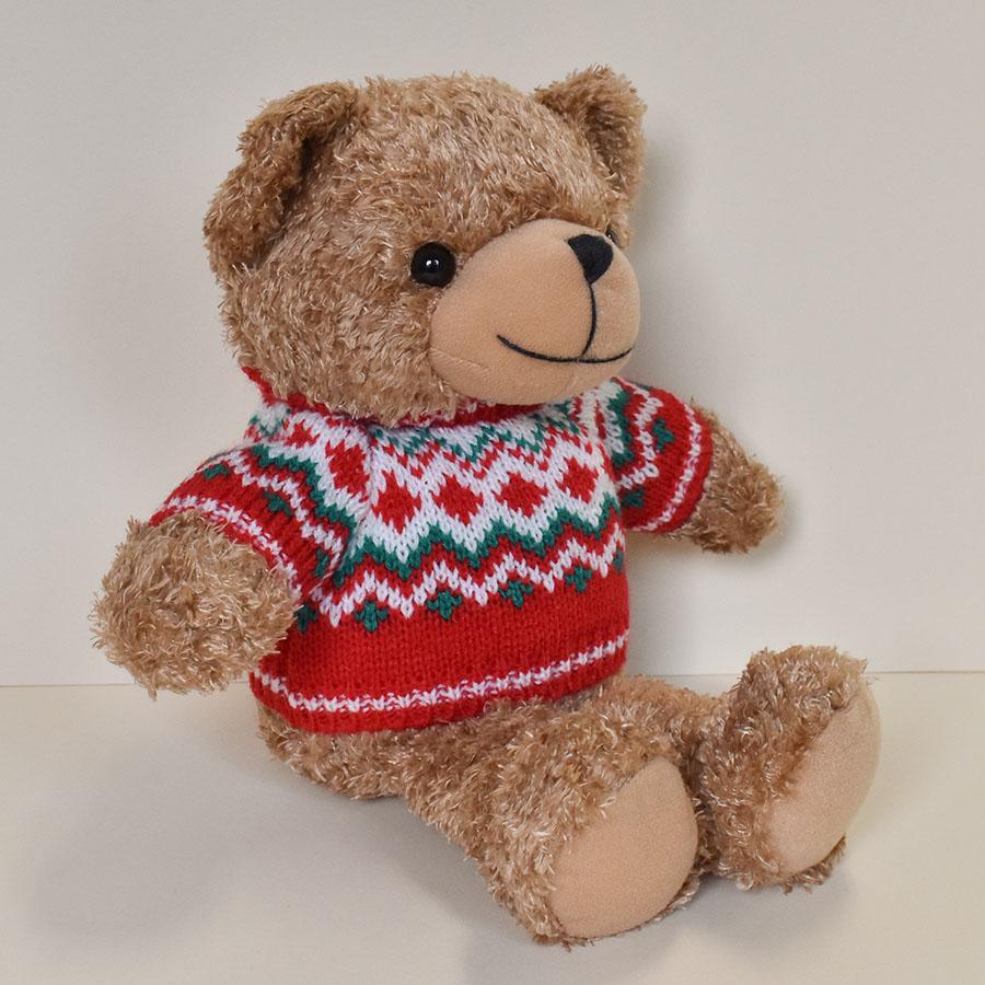 Bear Wear ぬいぐるみ 洋服 セーター ダイア レッド M 秋冬24