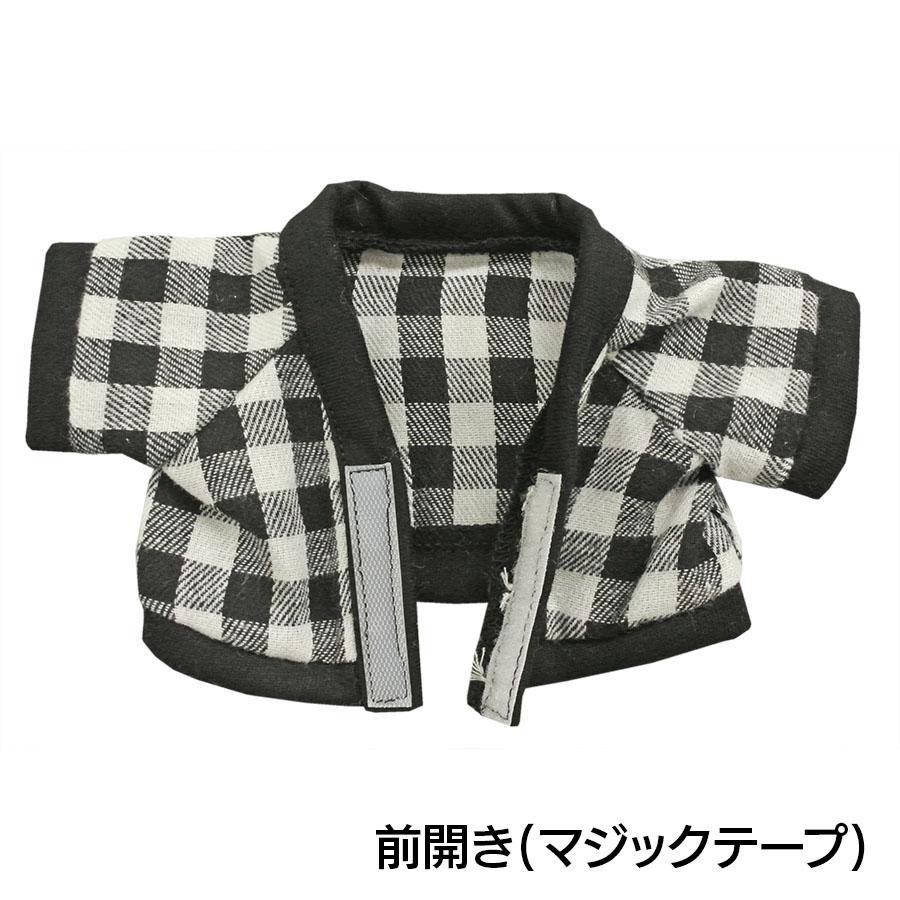 そちゃ　ぬい　衣装　チェック 予約受付中】はぴぬい 2024コン 赤チェック コスチューム 衣装 服 hi10