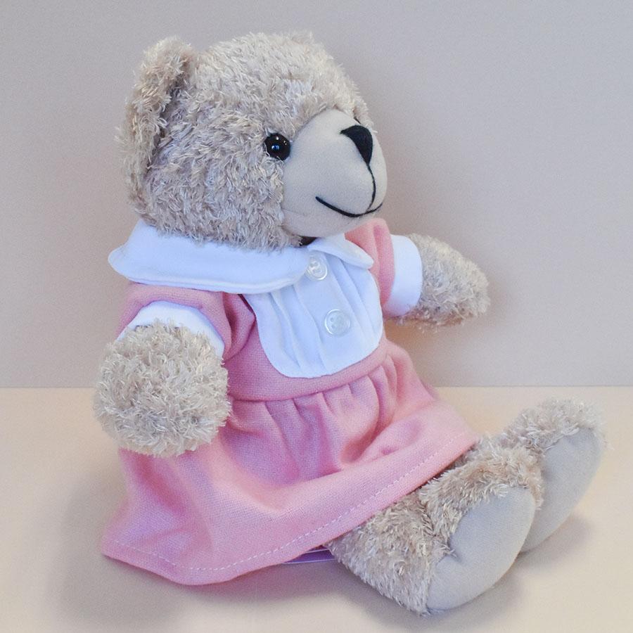 Bear Wear（ベアウェア） ぬいぐるみ 洋服 ワンピース ピンタック