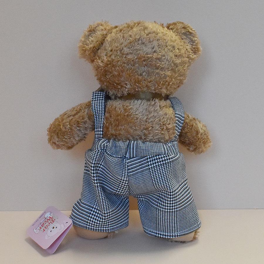 Bear Wear（ベアウェア） ぬいぐるみ 洋服 パンツ グレンチェック M