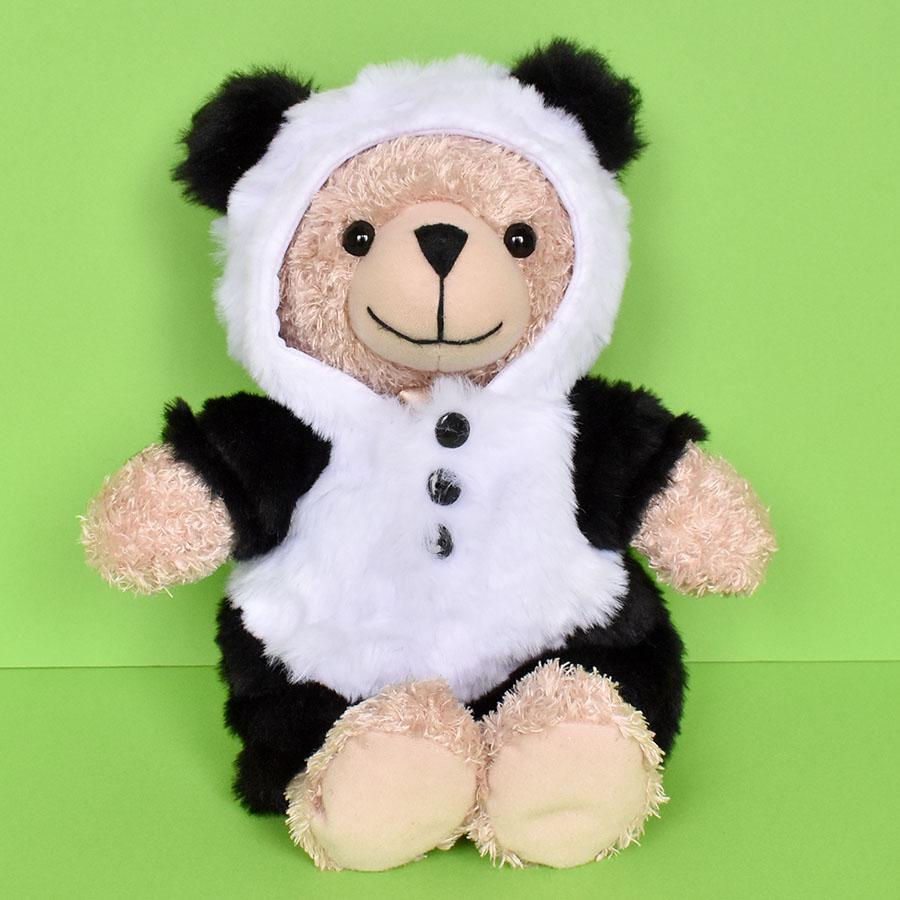 ぬい服 帽子 ぱんだ お花 ポシェット 3 ぬい服 帽子 ぱんだ お花 ポシェット 3 Mother garden しろたん