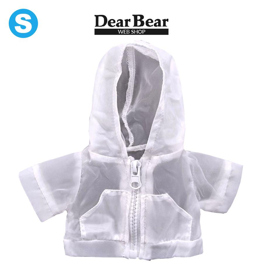 Bear Wear（ベアウェア） ぬいぐるみ 洋服 パーカー シースルー