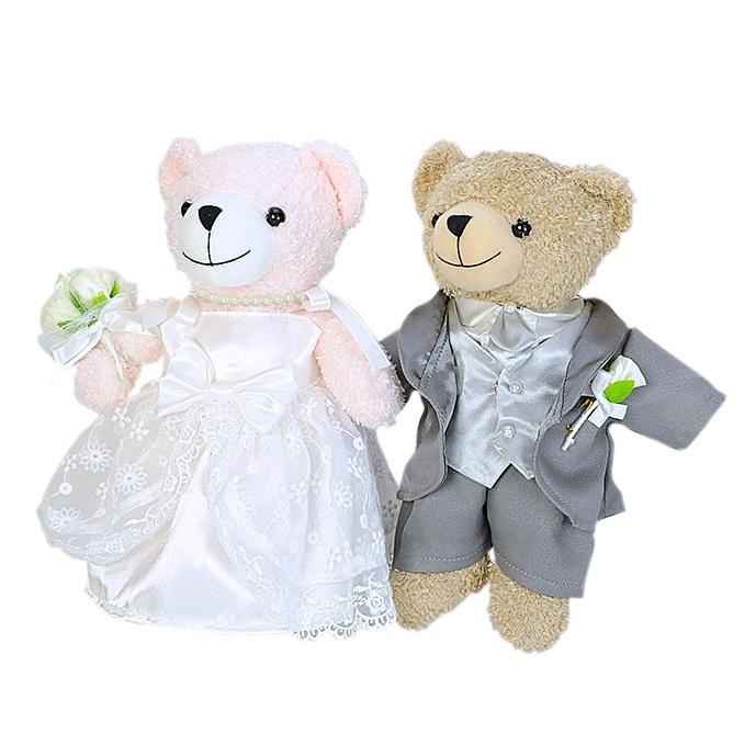 ウエディングドレスセット フリル Ll ぬいぐるみ 服 お祝い プレゼント ギフト Lll Dear Bear 通販 Yahoo ショッピング