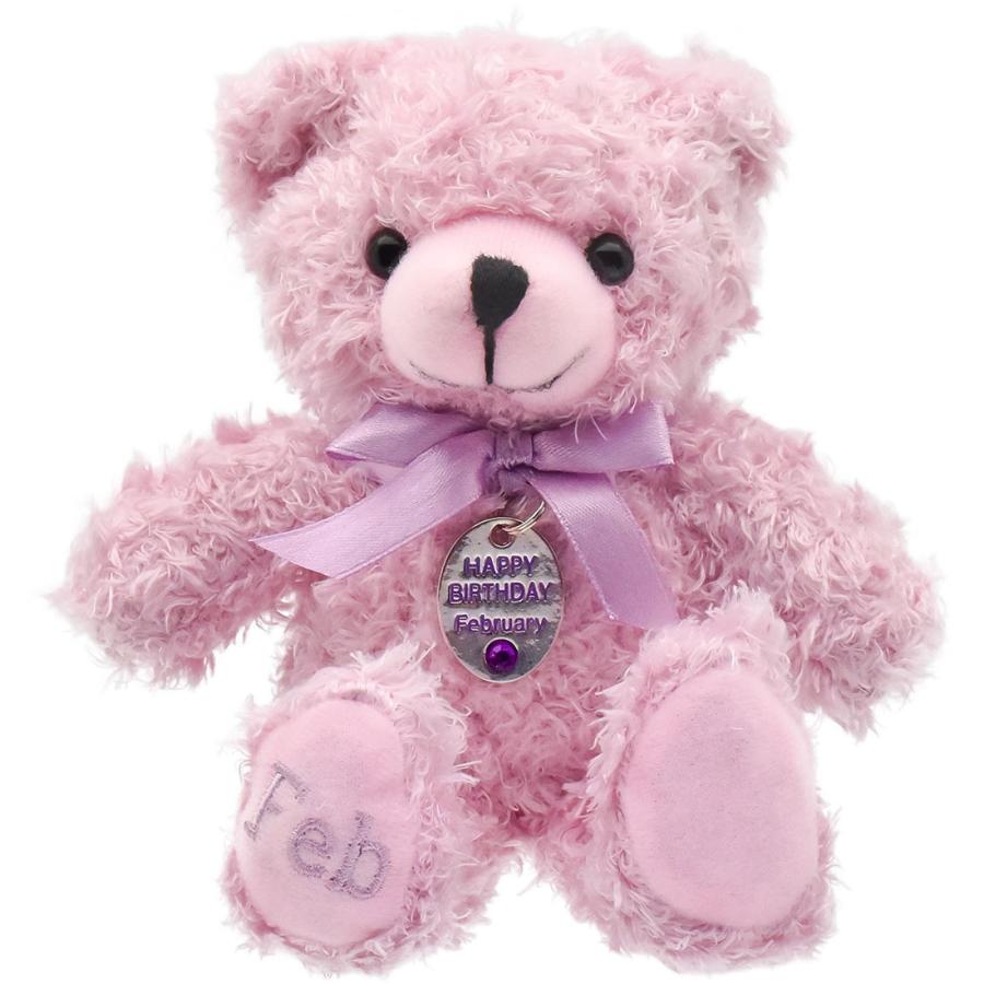 ペンダント バースデーベア 2月 誕生日 ぬいぐるみ 記念日 お祝い 雑貨 プレゼント ギフト Pbb02 Dear Bear 通販 Yahoo ショッピング