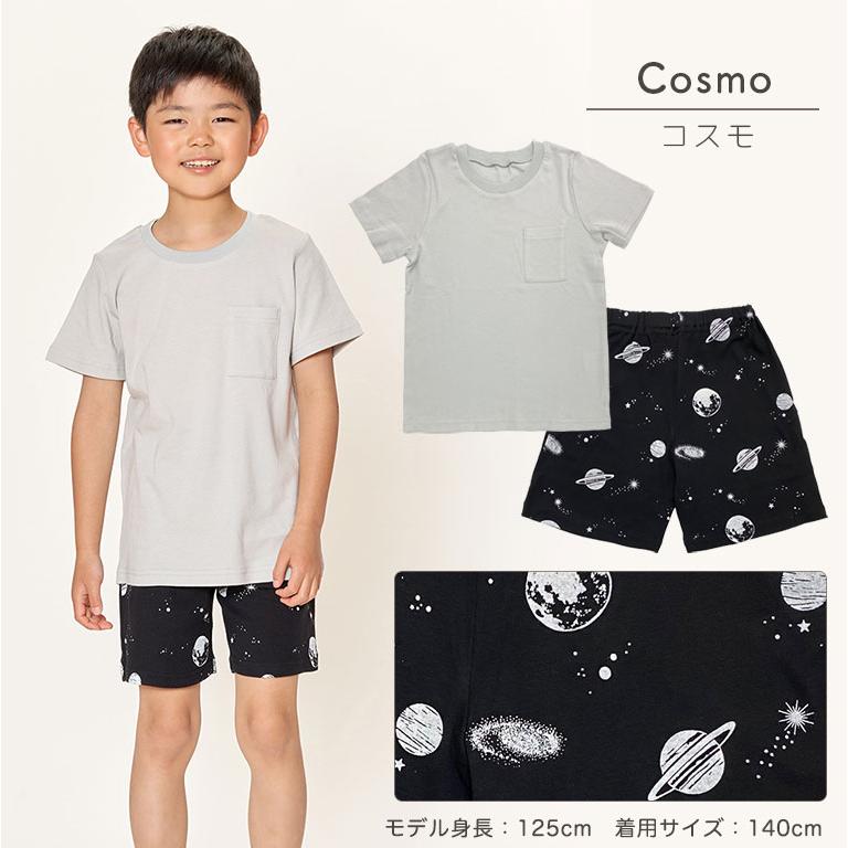 パジャマ キッズ 半袖 綿100% 夏 コットン 上下 セット セットアップ 子供服 通気性 ルームウェア かわいい 部屋着 半ズボン dk076 |  | 21