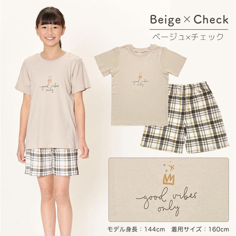 パジャマ キッズ 半袖 綿100% 夏 コットン 上下 セット セットアップ 子供服 通気性 ルームウェア かわいい 部屋着 半ズボン dk076 |  | 27