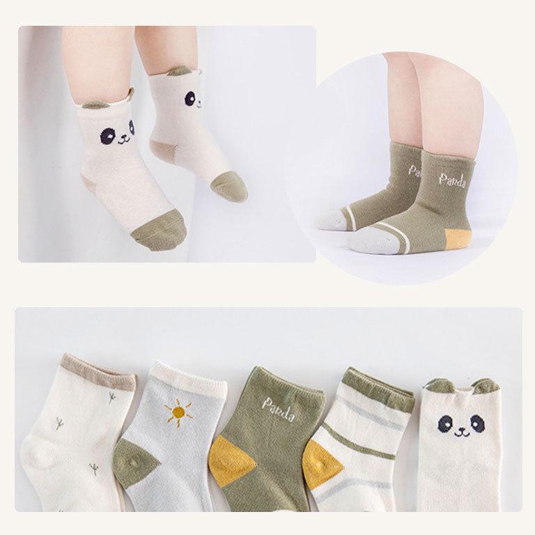 靴下 キッズ 女の子 男の子 可愛い 5足組 ソックス アニマル柄 幼稚園 保育園 プチプラ 13cm〜16cm対応 ds031 |  | 16
