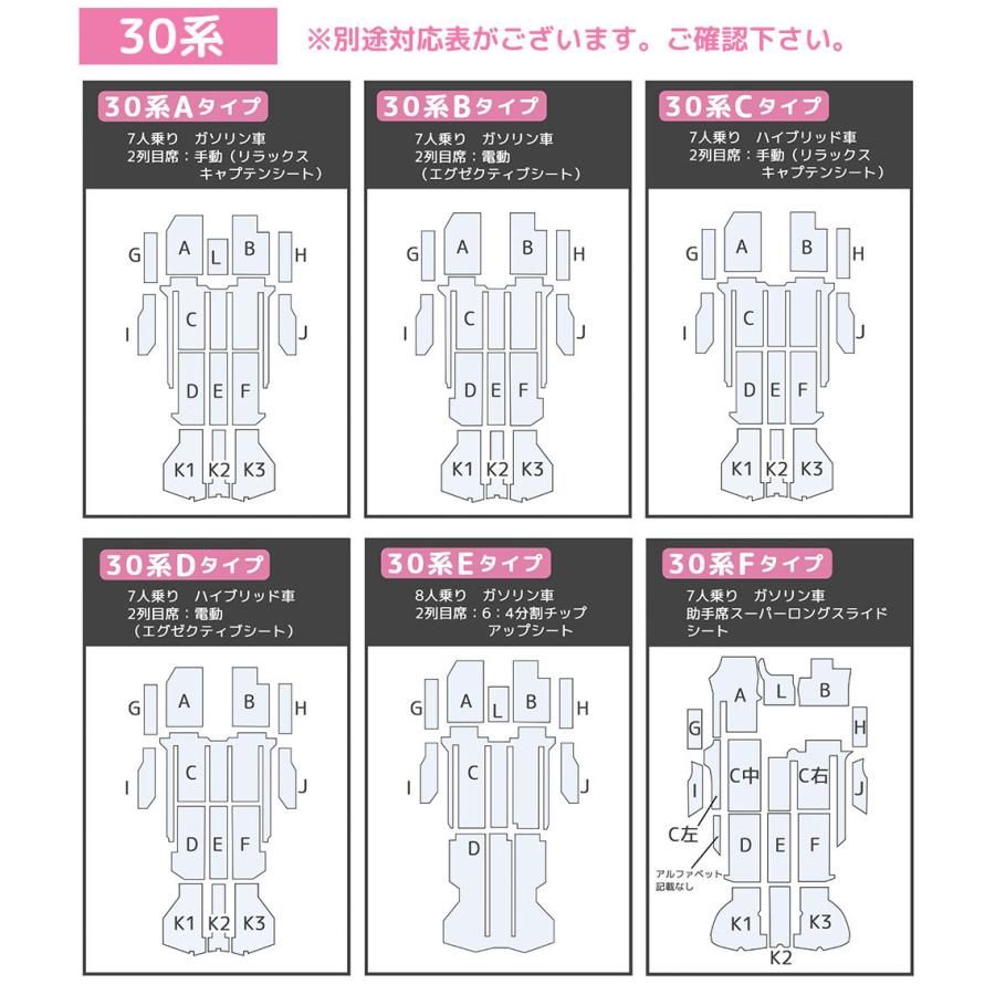 代引不可 アルファード フロアマット 30系 系 10系 フルセット ヴェルファイア 7人 8人 防水 新型 ハイグレード カーマット ラグマット 高級 Pvc 分割型 後期 Dz097 驚きの値段 Zoetalentsolutions Com