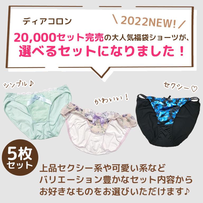 中身が見える 選べる ショーツ 5枚セット 下着 福袋 レディース