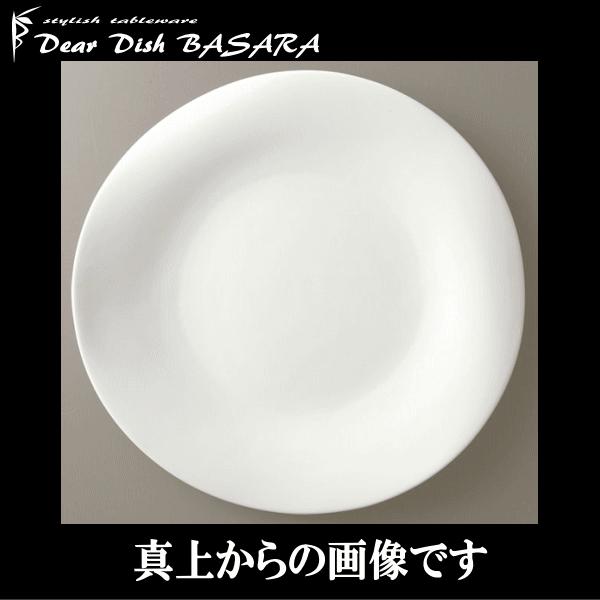 スイング 22cm丸皿 割れにくい強化硬質磁器 白い陶器磁器の食器