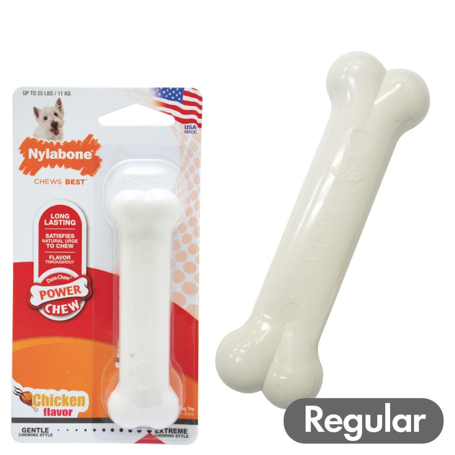 Nylabone ナイラボーン デュラチュウ ボーン レギュラーサイズ 犬用おもちゃ 噛むおもちゃ 頑丈 長持ち 海外ブランド 輸入 メール便OK oyom | 