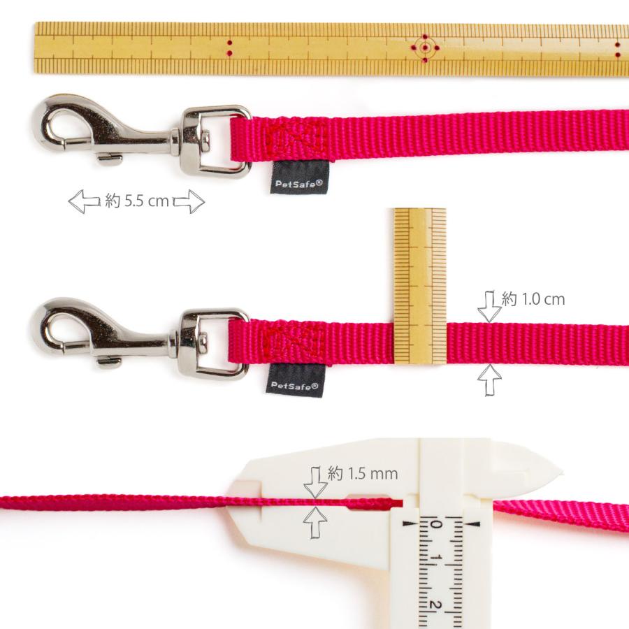 PetSafe 犬 リード 小型犬 180cm ペットセーフ プレミアリード 1cm幅