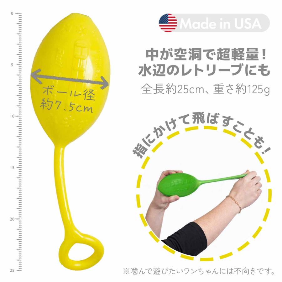犬用 おもちゃ RuffDawg フットボールフライヤー 中型犬 大型犬 ゴム製 アメリカ製 ラフダーグ 海外ブランド 輸入品 |  | 01