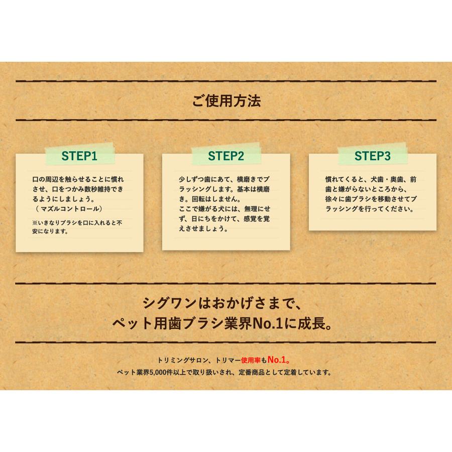 シグワン コンパクト歯ブラシ ミディアム 360°歯ブラシ ビバテック デンタルケア 歯磨き 歯垢除去 全周ブラシ |  | 03