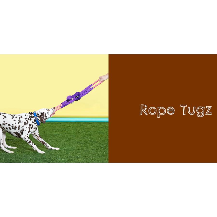 海外輸入品 犬用タグトイ ZippyPaws モンキーロープタグ 全長約71cm ロープ径約1.7cm
