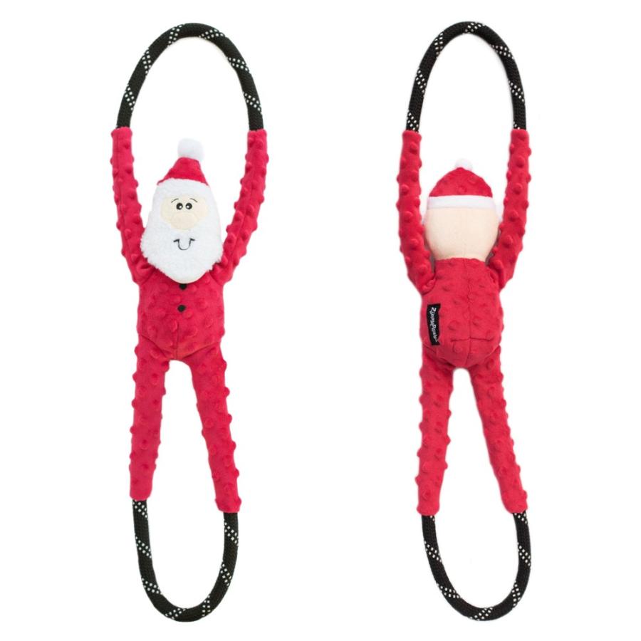 Zippy Pawz ロープタグ サンタ 全長約71cm ジッピーパウズ 犬用 ペット用 おもちゃ ロープ ぬいぐるみ 引っ張りっこ 大型犬 クリスマス プレゼント Zp Ropetugzsanta Dear Dogs 犬のセレクトショップ 通販 Yahoo ショッピング