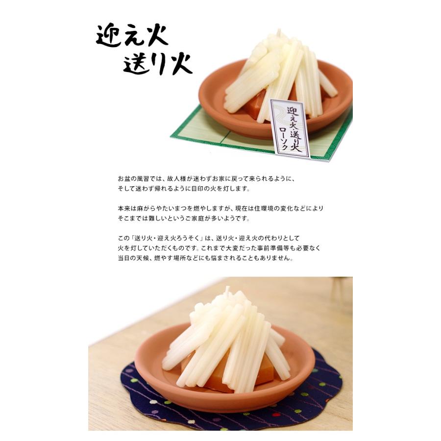 お盆 迎え火 送り火 ローソク キャンドル カメヤマ 盆供養 盆 お盆供養 F00k87 手元供養のディアファミリー 通販 Yahoo ショッピング