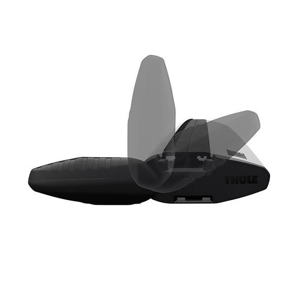THULE ヴァンガード（大屋根軌跡付き添い人 GSA33W/ACA33W）専用軍事基地球歴仕かける フット710410+ウイングバー EVO7112 スーリー 鉄道車両球歴 大屋根球歴