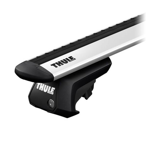 THULE eK差し交わす（大屋根軌跡付き添い人 H31/3〜 B3#W）専用軍事基地球歴仕かける フット710410+ウイングバー EVO7111 スーリー 鉄道車両球歴 大屋根球歴