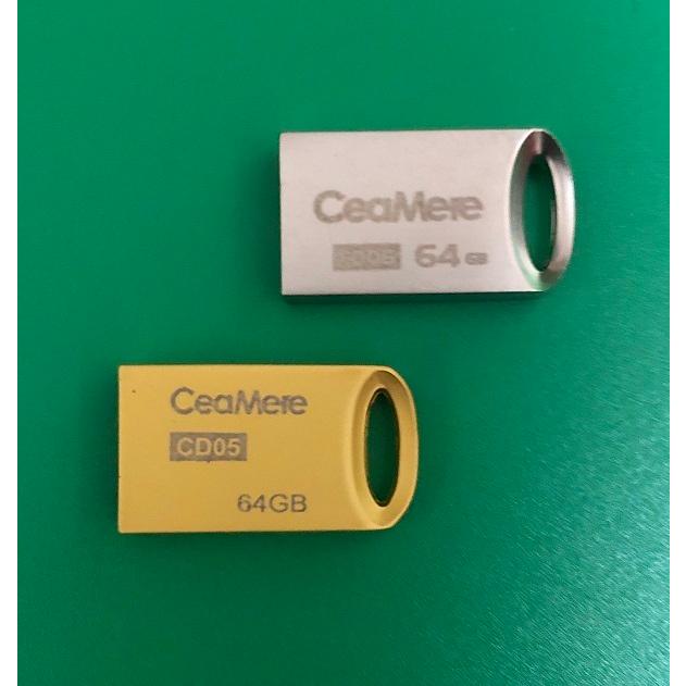 USBメモリ 64GB USB2.0対応　極小　2色カラー　ポイント消化