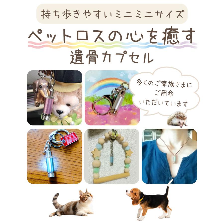 刻印 ペット 遺骨ペンダント メタリックミニ キーホルダー 3色 遺骨カプセル 骨 遺骨 遺毛 遺灰 分骨 名入れ ネックレス ケース ネコポス送料無料 :f00da02-k:ペット仏壇・仏具のディアペット - 通販 - Yahoo!ショッピング 刻印 ペット 遺骨ペンダント メタリックミニ キーホルダー 3色 遺骨カプセル 骨 遺骨 遺毛 遺灰 分骨 名入れ ネックレス ケース ネコポス送料無料 :f00da02-k:ペット仏壇・仏具のディアペット - 通販 - Yahoo!ショッピング