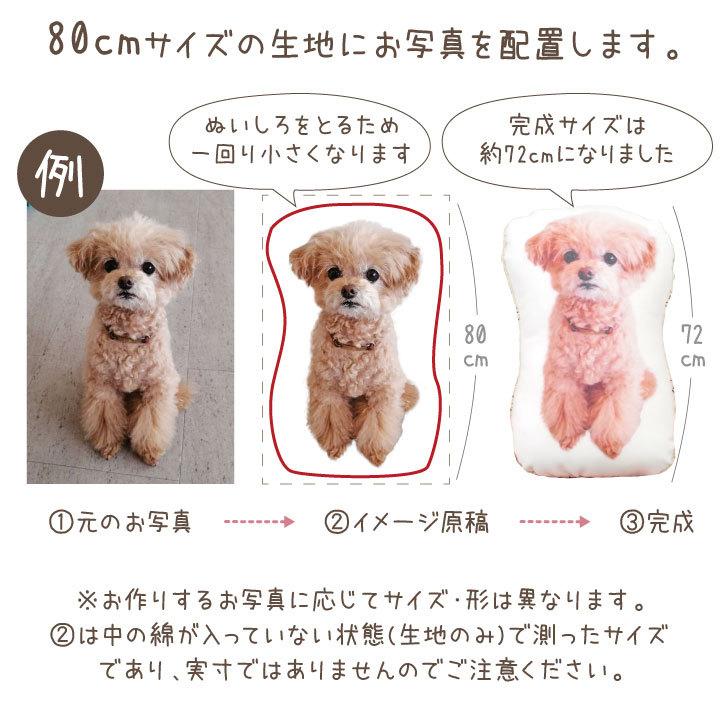ペット メモリアルクッション 特大 80cmサイズ クッション ペット供養 かわいい オリジナル オーダー 犬 猫 中型犬 大型犬 写真 ペットロス メモリアルグッズ Mc F00dp46 ペット仏壇 仏具のディアペット 通販 Yahoo ショッピング