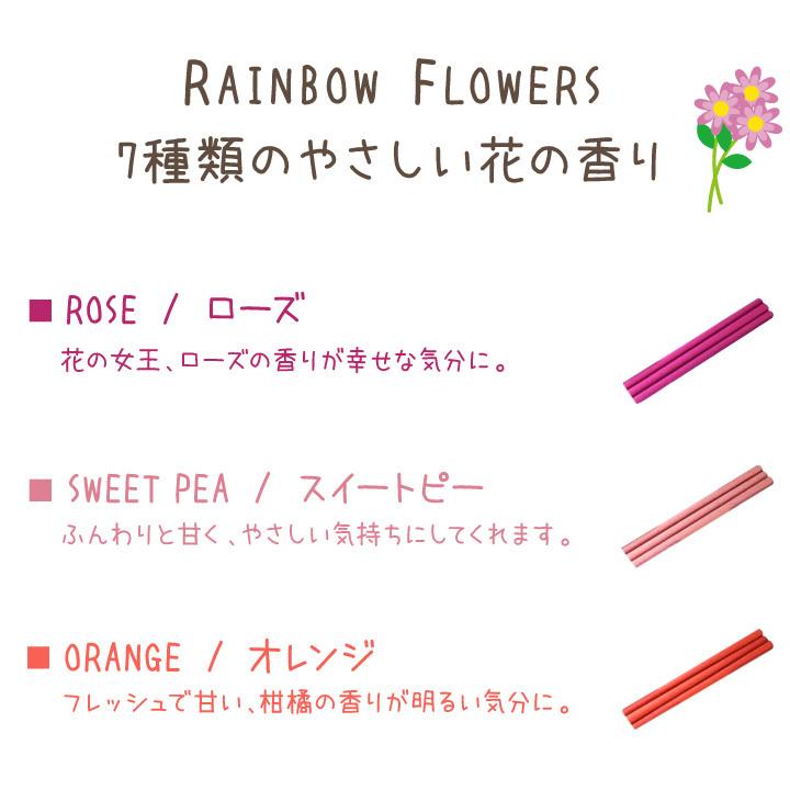 ペット 虹色のお線香 花の香り ミニ寸 虹の橋 お供え レインボー フラワーズ ネコポス対応 F00he008 ペット仏壇 仏具のディアペット 通販 Yahoo ショッピング