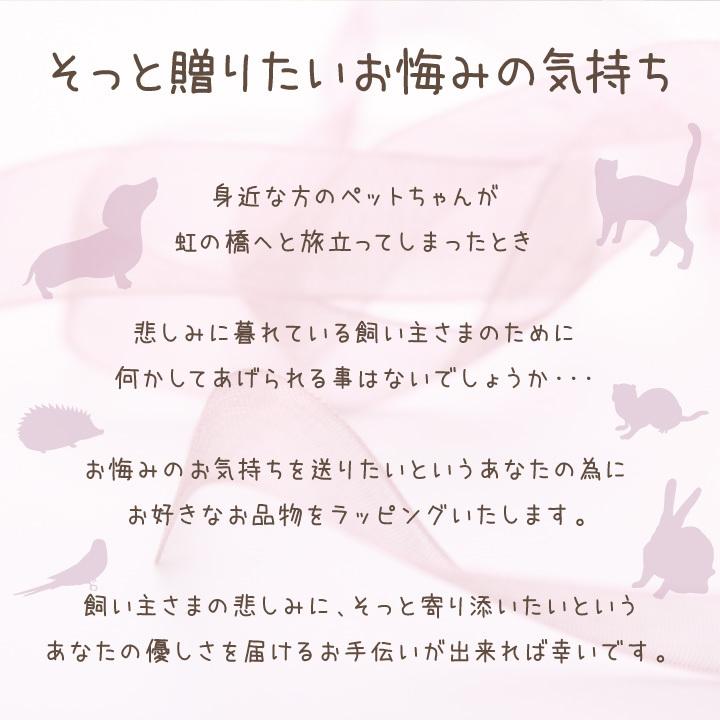 ディアペットオリジナル ラッピングサービス 虹の橋 木製 チャーム メッセージカード付 ギフト 贈り物 お悔み お供え F00ra01 ペット仏壇 仏具のディアペット 通販 Yahoo ショッピング
