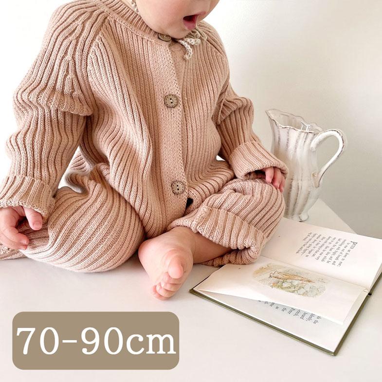 ベビー リブニットロンパース ベビー服 男の子 女の子 韓国子供服 海外子供服 70 80 90 シンプル おしゃれ 出産祝い 送料無料 Rp B60 22aw 060 Ribknitrompers Dearque 通販 Yahoo ショッピング