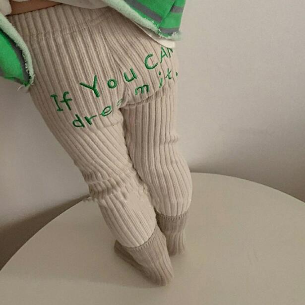 ベビー バックプリント レギンス ボトム ズボン 韓国子供服 ベビー服 ボトムス パンツ 女の子 男の子 保育園 60cm 70cm 80cm 90cm |  | 01