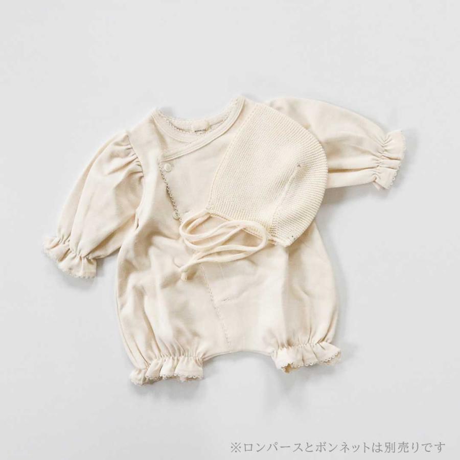 monbebe ロンパース 新生児服 退院着 秋 glory suit ベビー 赤ちゃん