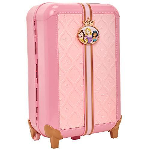 Style Collectionのディズニープリンセス旅行スーツケースプレイセット 女の子用 荷物タグ付き 17個入り 旅行パスポート付｜dearshoes｜02