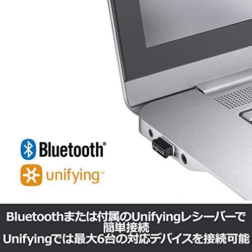 ロジクール ワイヤレスキーボード K780 Bluetooth Unifying ワイヤレス 無線 キーボード windows ma｜dearshoes｜05