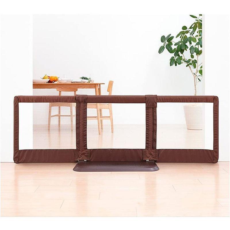 日本育児 ベビーゲート おくだけとおせんぼ Lサイズ ブラウン 6ヶ月~24ヶ月対象 おいてまたぐだけのお手軽ゲート ベビーゲート U1311536769(12542円)