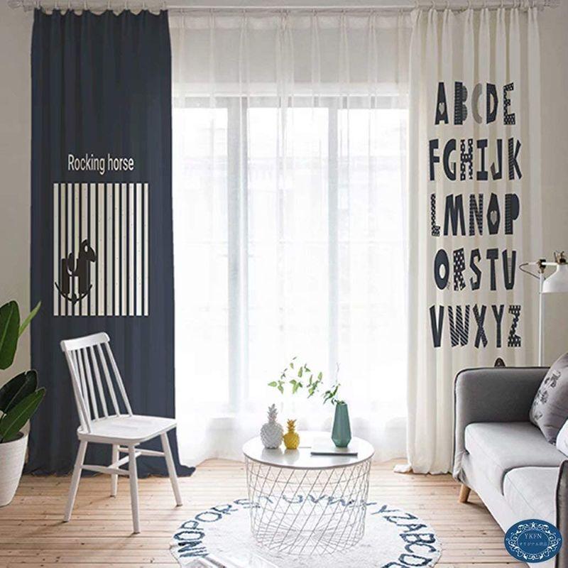 可愛いカーテン おしゃれ 遮光カーテン タッセル付き 北欧 ポップ かわいい カーテン ブラック 綿麻調 北欧風 厚地 天然素材のある暮らし おしゃれ 遮光カーテン タッセル付き 北欧 ポップ かわいい カーテン ブラック 綿麻調 北欧風 厚地 天然素材のある暮らし