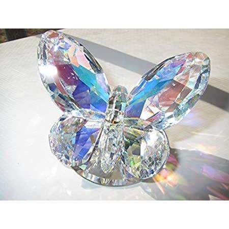 憧れの Butterfly Crystal Swarovski Aurora 953056 Borealis オブジェ、置き物