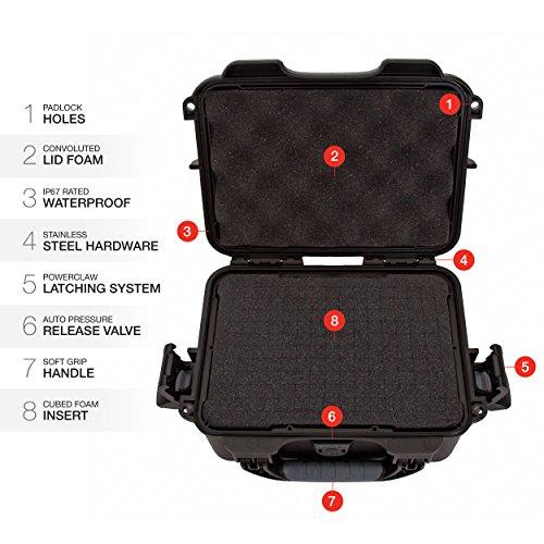 Nanuk 904 Black キューブスポンジ付き 