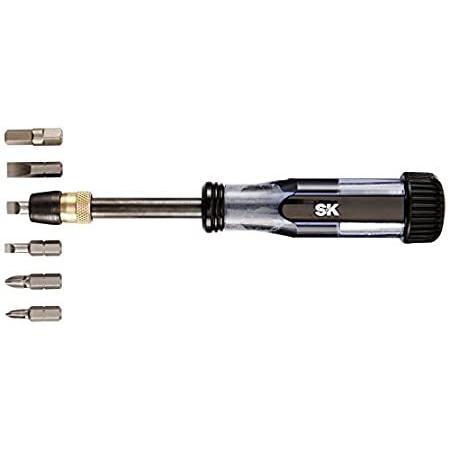 公式の店舗 Screwdriver, 6-in-1 Change Quick 73516 Tool Hand SK 7.25-Inch b Clear Long, ドライバーセット
