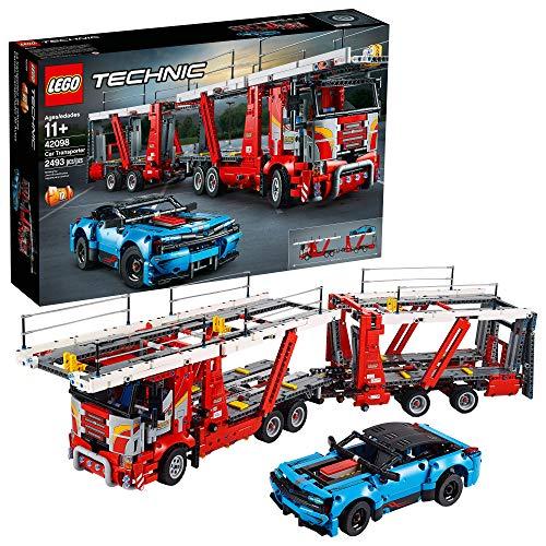 LEGO Technic Car Transporter 42098 Toy Truck and Trailer Building Set with  Blue Car, Best Engineering and STEM Toy for Boys and Girls, New 2019 (2493  :B07NDXV8HW:dear flatz - 通販 - Yahoo!ショッピング