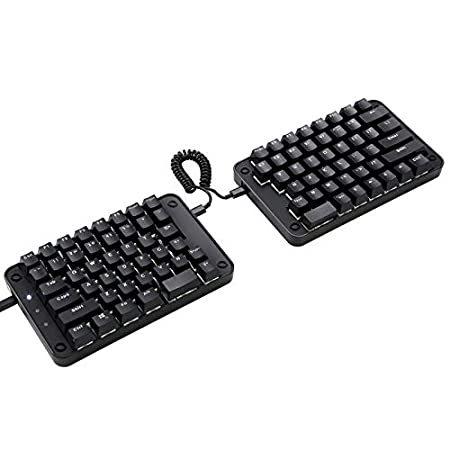 卸し売り購入 Koolertron Programmable Programmable Keys 89 All Keyboard, Mechanical Split キーボード