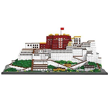 WEB限定カラー Goshfun DIY Set, Model Block Building Architecture Palace Potala 10000+Pcs ブロック