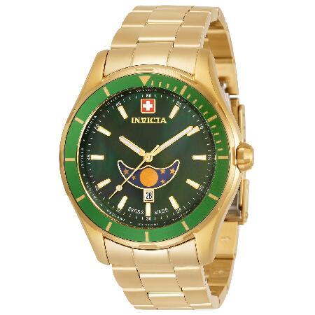 INVICTA　インヴィクタ　腕時計Invicta Men's Pr0 Diver 44mm G0ld T0ne Stainless Steel Quartz Watch, G0ld (M0del: 33464)