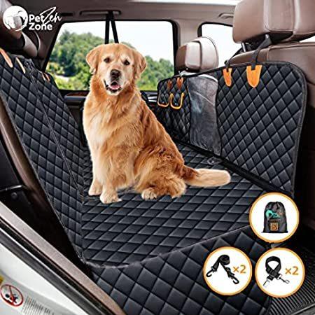 直販正本 Petzenzone 4イン1 コンバーチブル犬カーシートカバー 防水ペットシートカバー 車後部座席 フロントシート トランク用 ハンモックノ クリアランス販売店舗 Ssl Daikyogo Or Jp