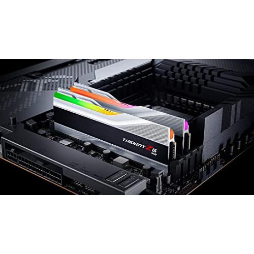 美品 G.Skill Trident Z5 RGB Series (Intel XMP) 64GB (2 x 32GB) 288-Pin SDRAM DDR5 6000 CL32-38-38-96 1.40V Dual Channel Desktop Memory F5-6000J3238G32GX2-T 【LWH6317573167】(22176円)