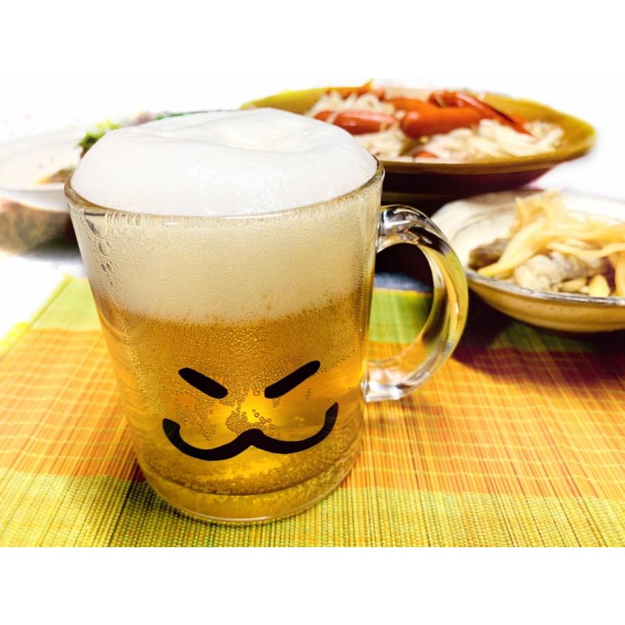 ビアジョッキ　ガラス　ジューニー　ビッグフェイス　シンプル　ビール　キャラクター |  | 02