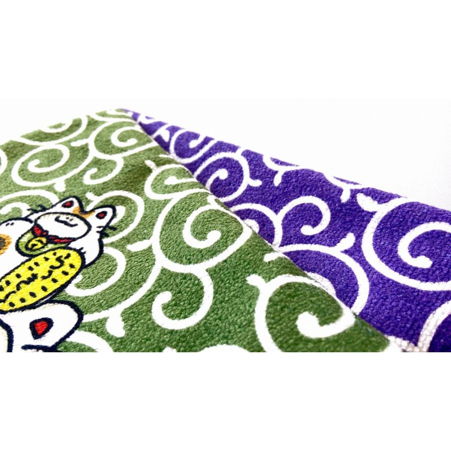 JOOONIES マイクロファイバーバスタオル 唐草 まねきジューニー |  | 04