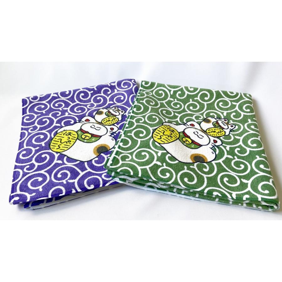 JOOONIES マイクロファイバーバスタオル 唐草 まねきジューニー |  | 05